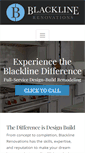 Mobile Screenshot of blacklinerenovations.com